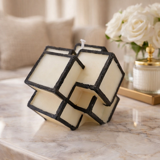Cube Soy Wax Candle - Madame — Luxury Fragrance Collection