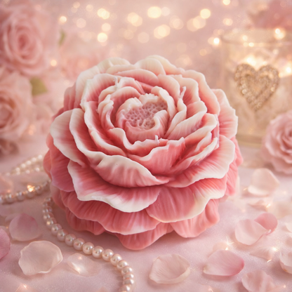 Blossoming Love "Cherry Blossom" Scented Vegan Candle (Large Size)