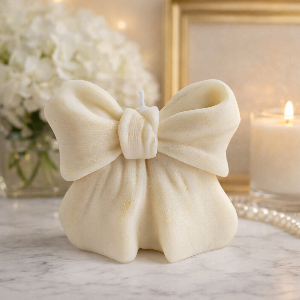 Bow Tie Shaped Candle - Lady Million, Luxury Fragrance Collection