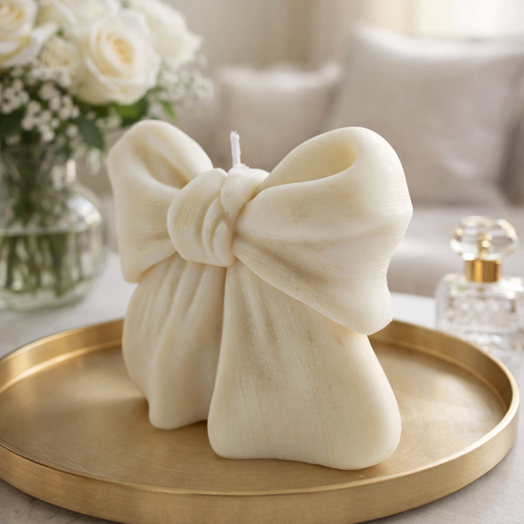 Bow Tie Shaped Candle - Lady Million, Luxury Fragrance Collection