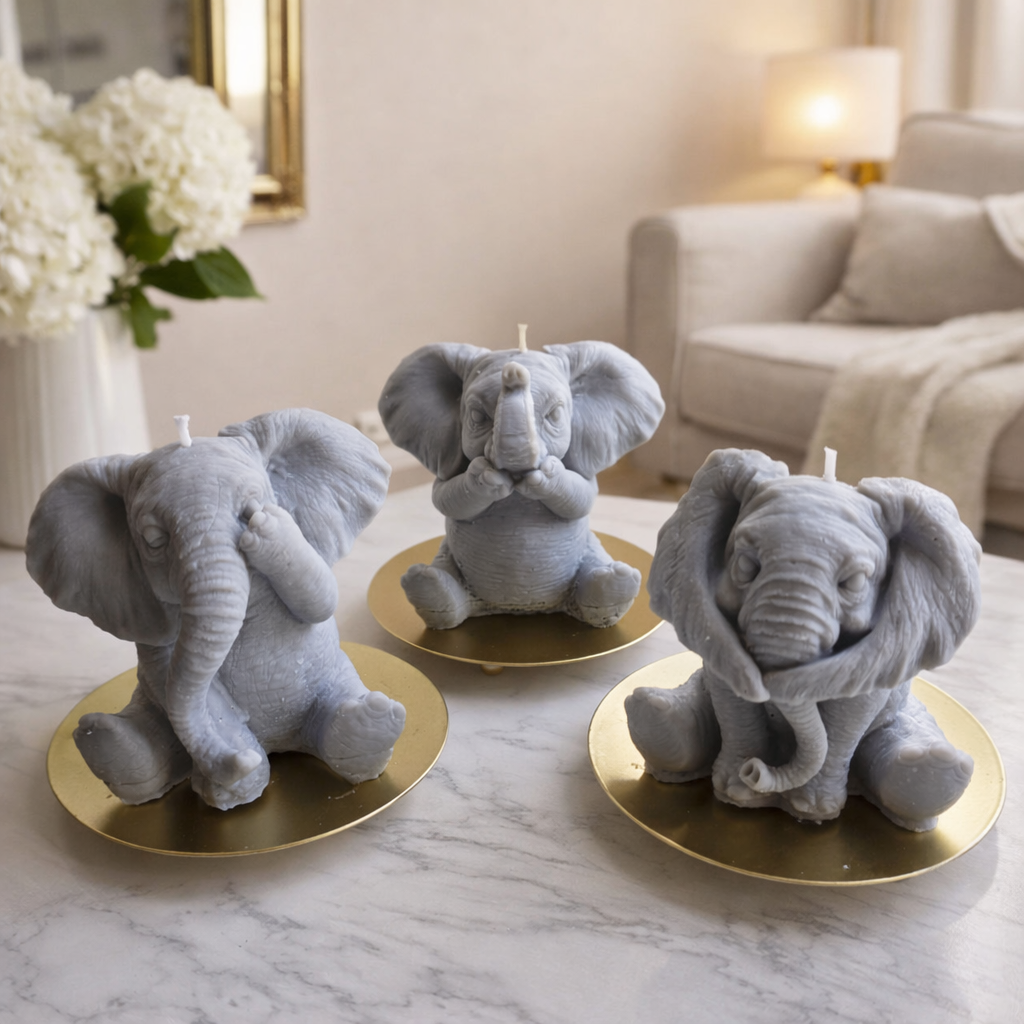 Elephant Scented Candle Collection
