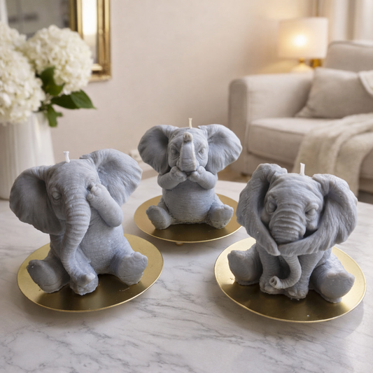 Elephant Scented Candle Collection