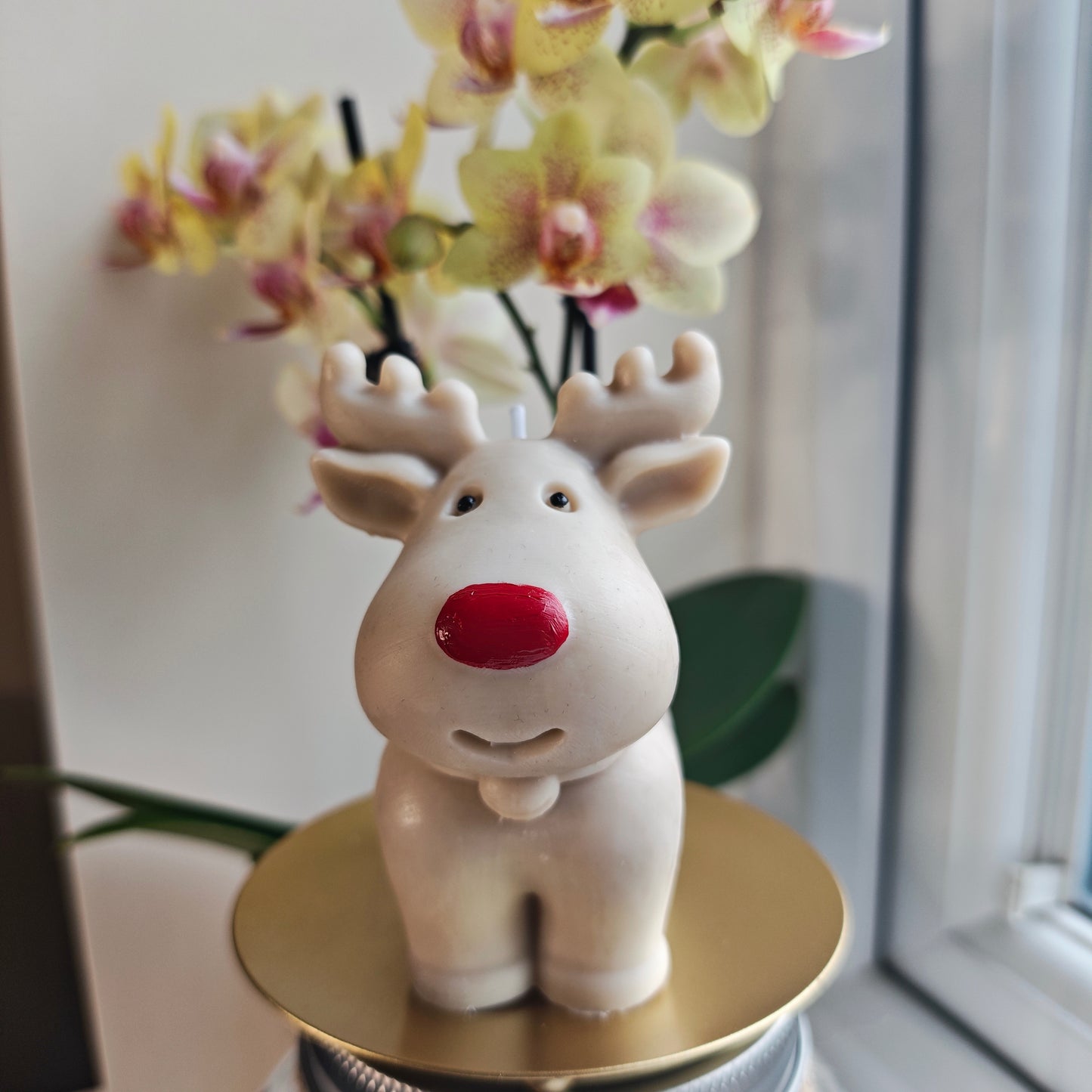 Christmas Reindeer "Mrs Claus's Pantry" Scented Candle