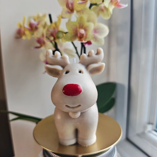 Christmas Reindeer "Mrs Claus's Pantry" Scented Candle