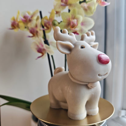 Christmas Reindeer "Mrs Claus's Pantry" Scented Candle